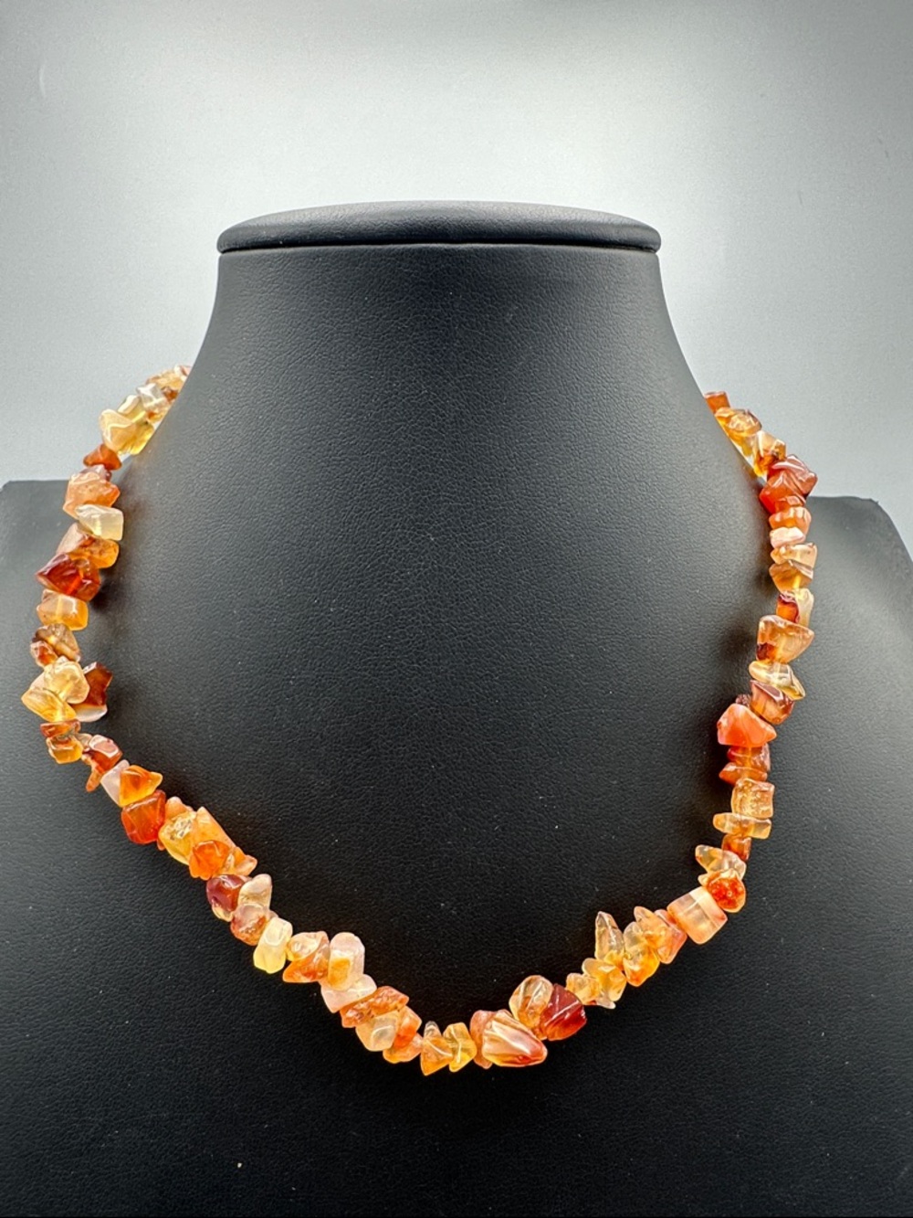 Carnelian Chip Necklace